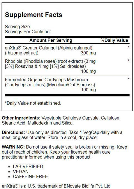 Solaray Sharpmind Energy, Energy Support and Mental Alertness Nootropic Supplement for Focus, Memory, Men, Women, Each Caffeine Free Pill, Vegan, 60 Day Money Guarantee, 30 Serv 30 Vegcap Pills