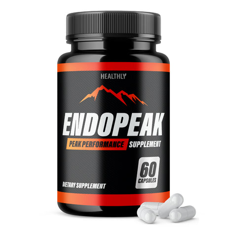 Endopeak Supplement Male Support Powder Pills Pump Extra Strength Formula (60 Capsules)