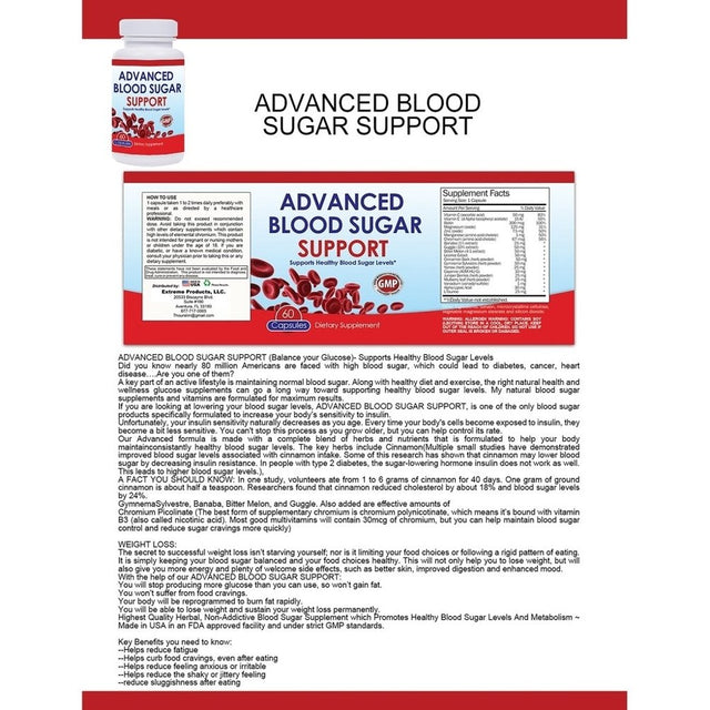 Blood Sugar Support plus Black Seed Oil Combo Pack