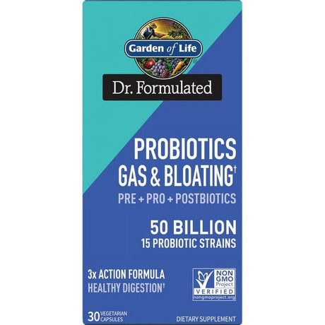 Garden of Life Dr. Formulated Probiotics, Gas & Bloating