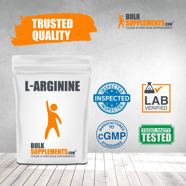 Bulksupplements.Com L-Arginine Base Powder - Arginine Supplement - L-Arginine 1000Mg (1 Kilogram)