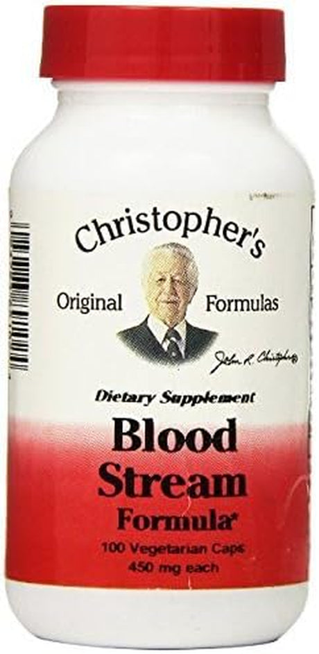 Dr. Christophers Formulas Cleanse Blood Stream - 100 Capsules, Pack of 2