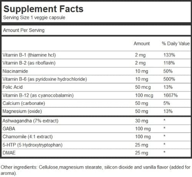 Mood Stabilizer-Xl: Mood Support Supplement with 13 Active Ingredients Including 5-HTP, Ashwagandha, GABA & St. John'S Wort Extract - Mood Enhancer Supplements & Vitamins - 60 Capsules