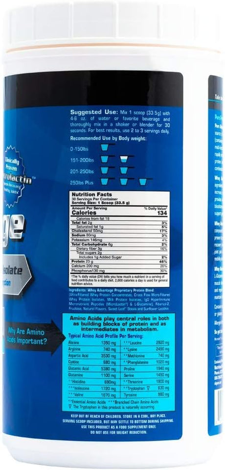 Pure Advantage Whey Time Released Protein (Vanilla)