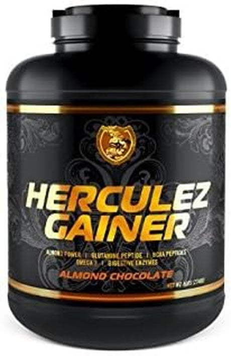 RSN Herculez Gainer Protein Powder | 508 Calories | 40G Protein | Gain Strength & Size Quickly | Tastes Delicious | 6 Lbs | Strawberry Sensation