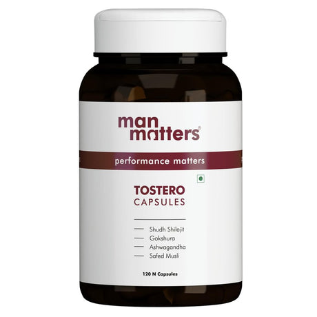 Man Matters Shilajit Overall Health for Men -120 Capsules