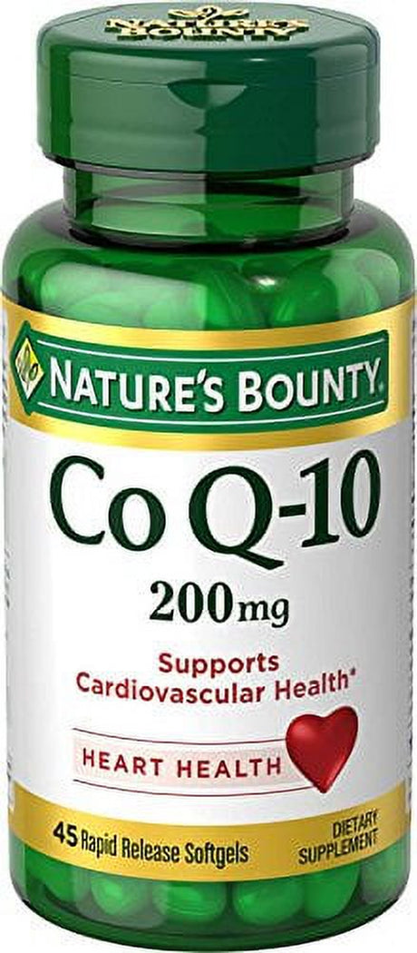 "Nature'S Bounty Co Q-10 200 Mg, 45 Softgels Each"