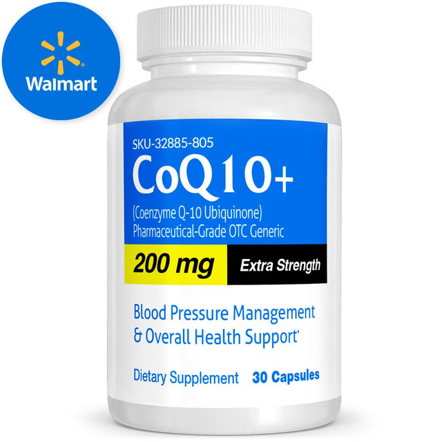 Coq10 Pharmaceutical Grade OTC, Extra Strength Supplement, 30 Ct, Vitasource