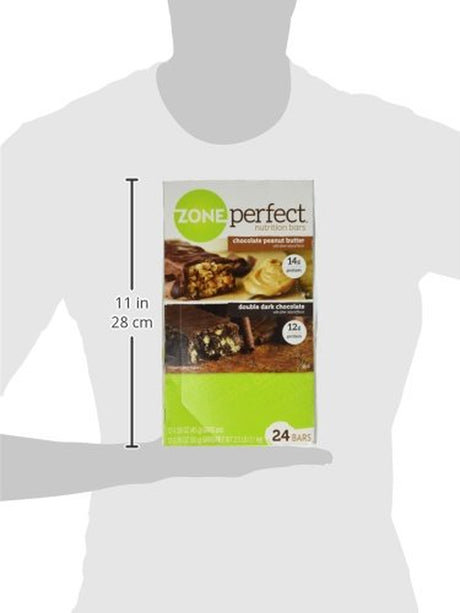 Zoneperfect Nutrition Bars, Chocolate Peanut Butter & Fudge Graham (24 Ct.)