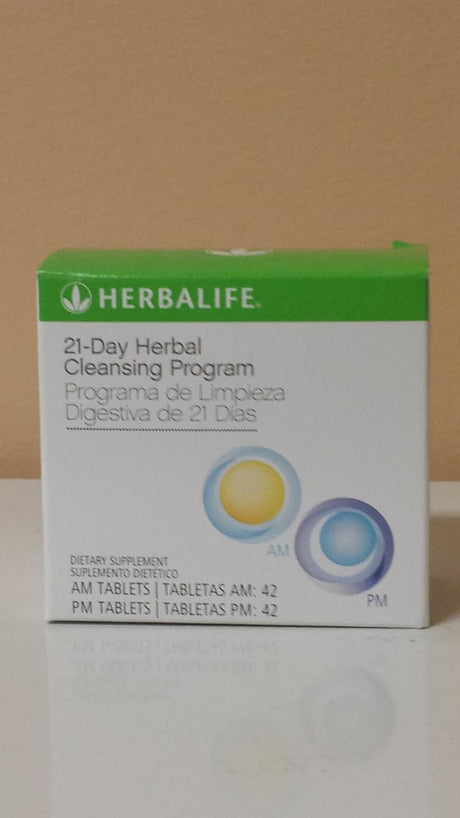 Herbalife 21-Day Herbal Balancing Program: 42 Tablets for AM/42 Tablets for PM for Skin Health, Digestive Health, Provides Antioxidants, Rich Source of Vitamins and Minerals