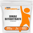 Bulksupplements.Com Dmae-Bitartrate Powder - Mental Focus Supplement - Nerve Support Supplement - Acetylcholine Supplements (1 Kilogram - 2.2 Lbs)