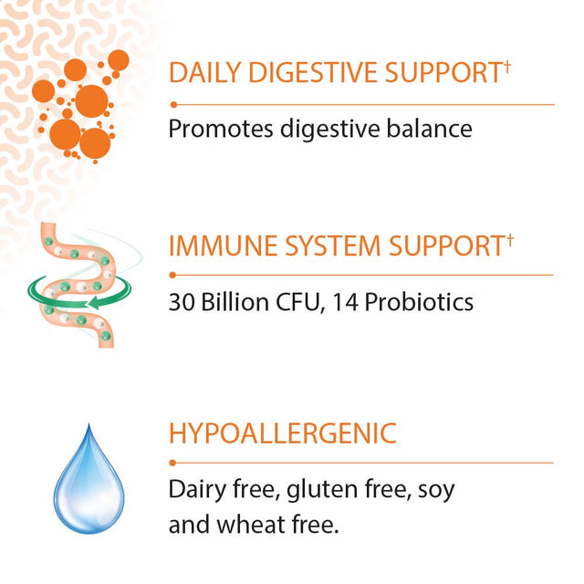 Garden of Life Dr. Formulated Probiotics Once Daily 30 Billion Cfu 30 Veg Caps