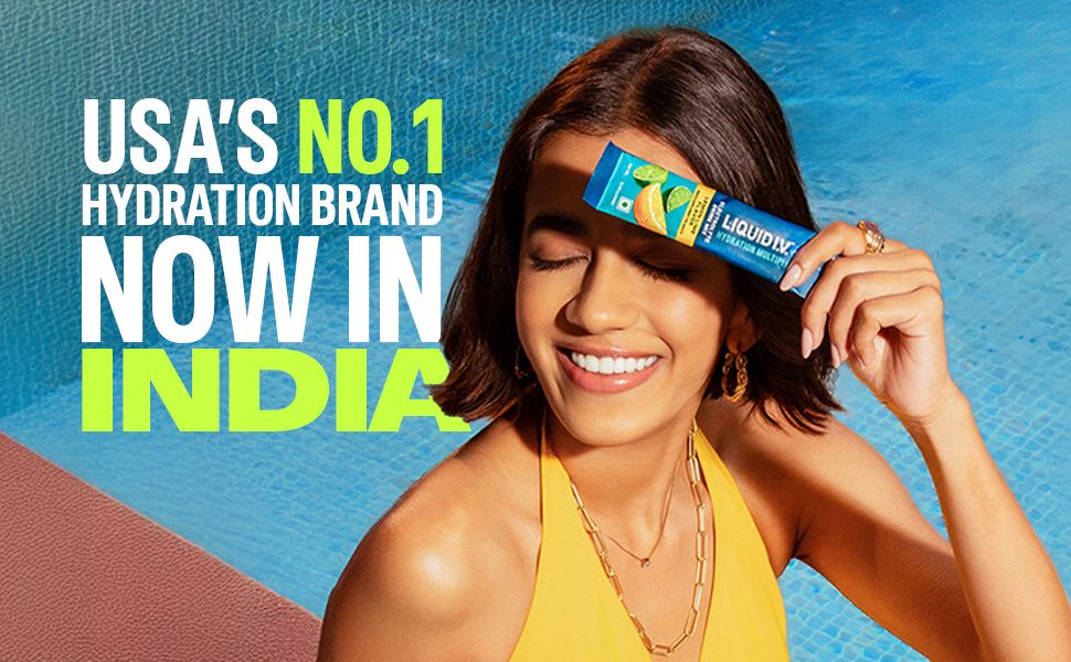 Liquid I.V.™ Hydration Multiplier™ - Acai Berry|6 Sticks = 3 LTRS| Hydration Drink Mix 16g