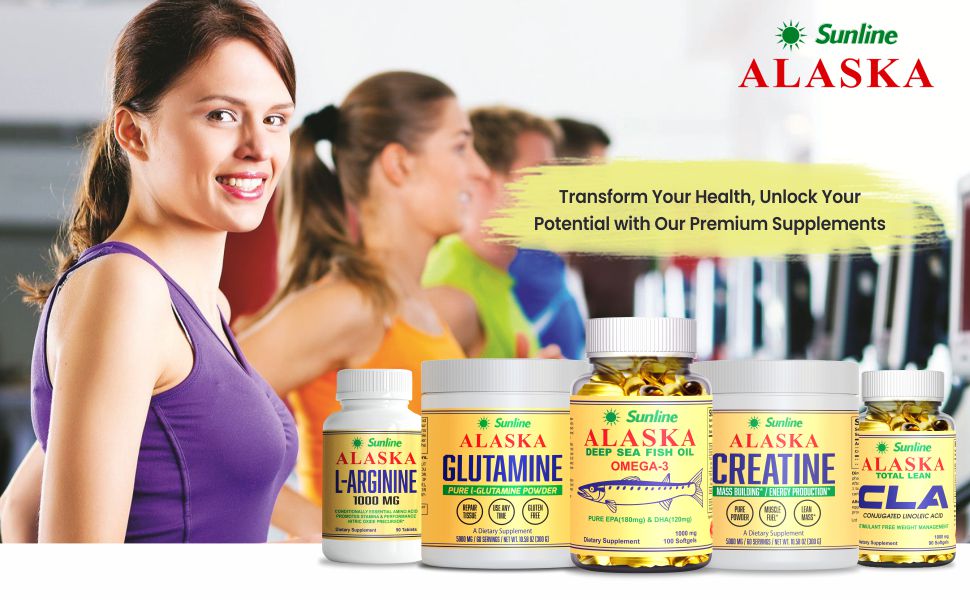 Sunline Alaska CLA | Total Lean | Dietary Supplement - 1000 Mg, 90 Softgels - Natural Weight Management and Lean Muscle Support