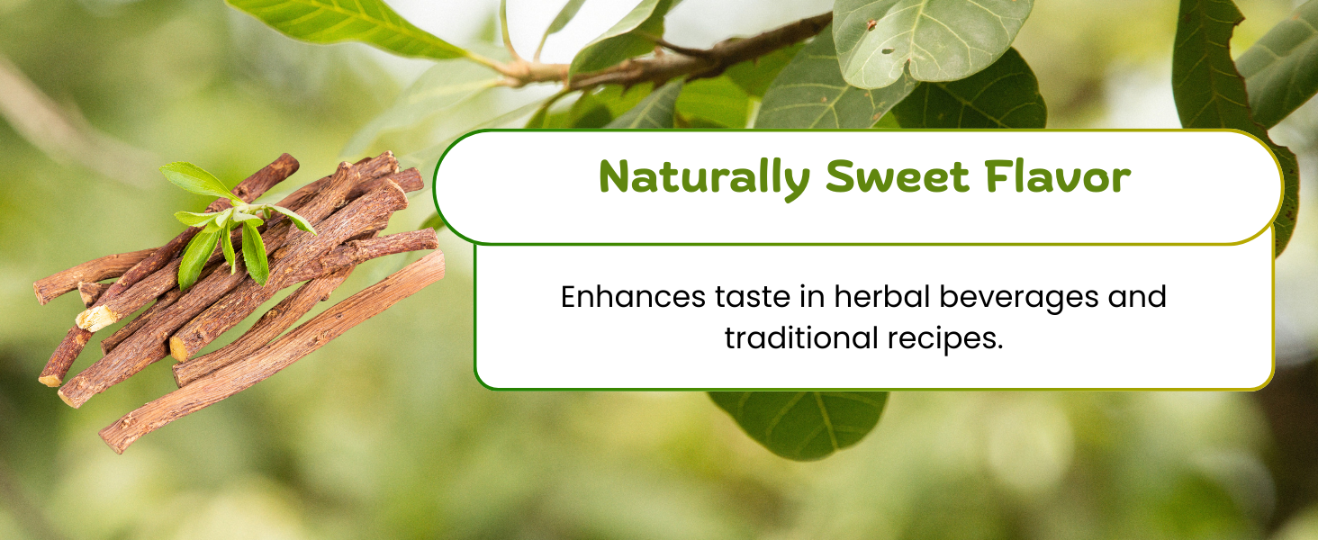YUVIKA Mulethi | Multhi Spl - Glycyrrhiza Glabra - Yashtimadhu - Jeshthamadha | Licorice Root (100 GM)