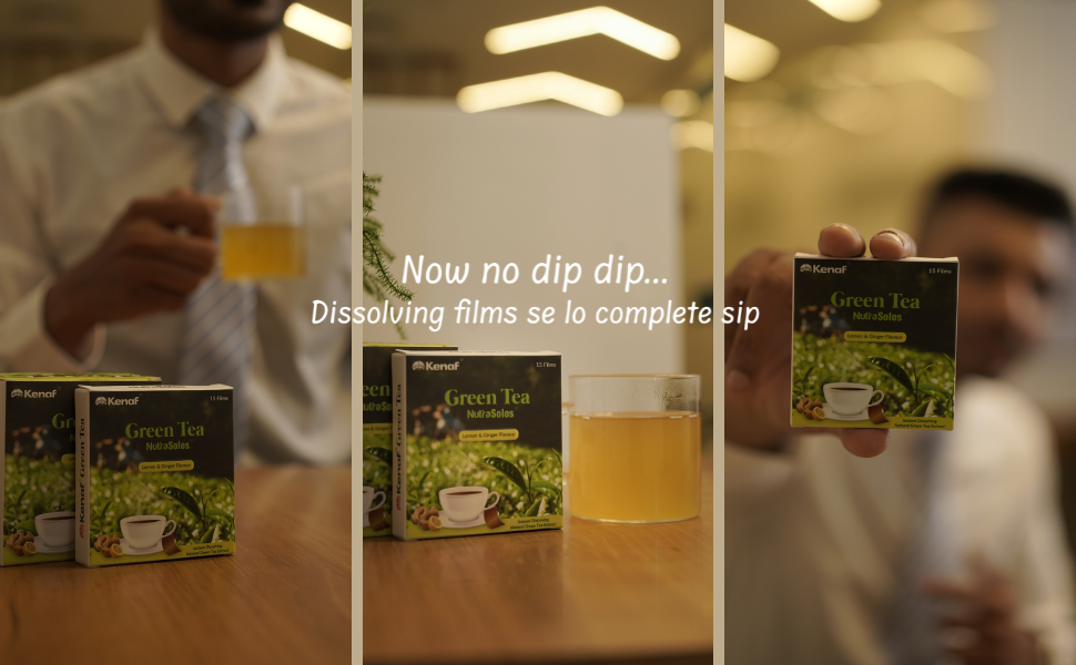 Green Tea Lemon & Ginger by Kenaf, 15 Films