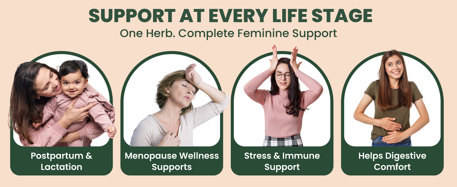 ZEROHARM Holistic Shatavari Supplement - Nano Formulated Shatavari Root Extract Powder for Hormonal Balance & Lactation Support - PCOS PCOD, PMS & Menopause Wellness for Women - 60 Tablets