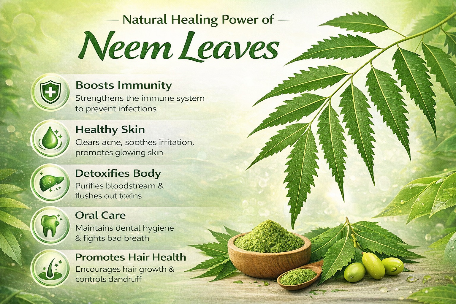 Neem Leaves (330 gram) patti shuddh 100% Organic Handpicked Ayurvedic Herbal Margosa for Health Skin And Hairs Care Boost Immunity