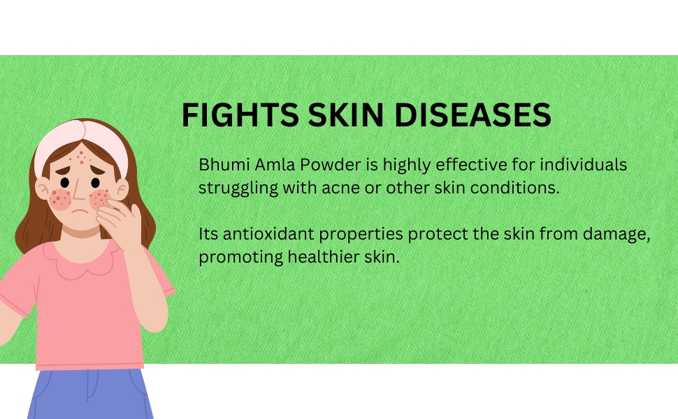 Yuvika Bhumi Amla Powder - Bhoomi Powder- Phyllanthus Niruri - Fillanto Niruhi 100 Grams