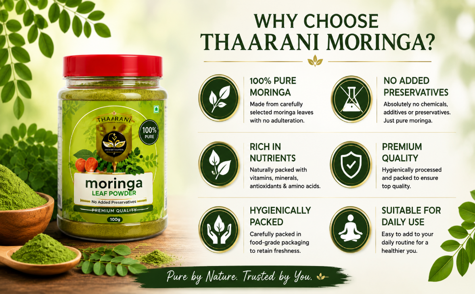 Thaarani Moringa Leaf Powder 100g