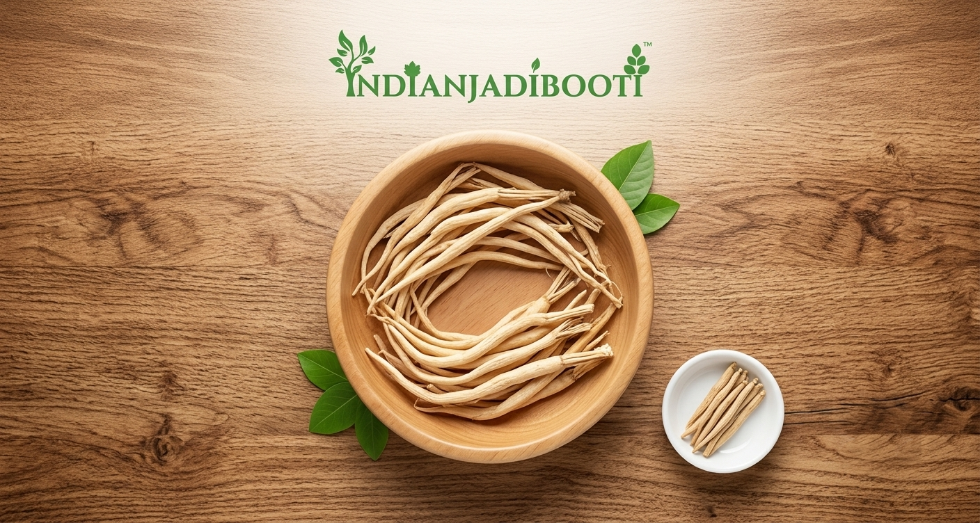 IndianJadiBooti Shatavari Yellow (Asparagus racemosus) | Natural Satavar Herb For Hormonal Balance & Reproductive Health | 100 Grams