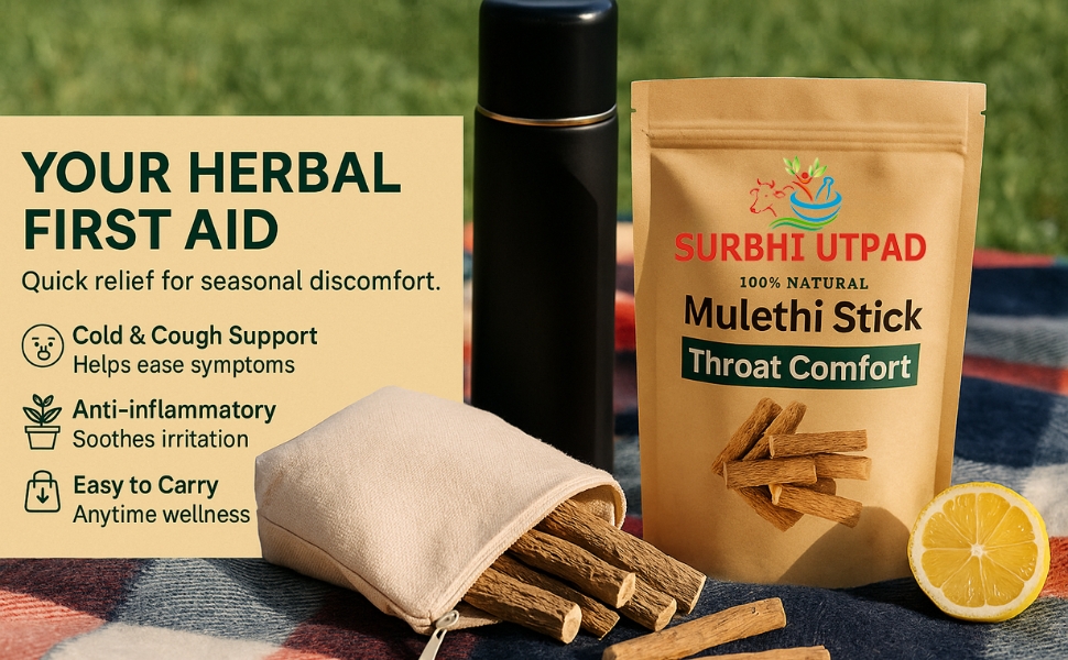 Licorice/Mulethi Stick Powder 100g | Mulethi Powder for Face Pigmentation | Yashtimadhu Powders Supports Digestion, Respiratory & Immunity