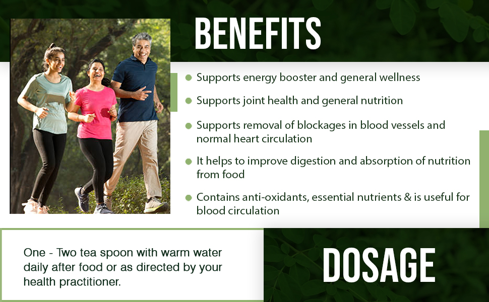 Moringa Powder 200g | Ayurvedic Superfood | Supports Daily Energy