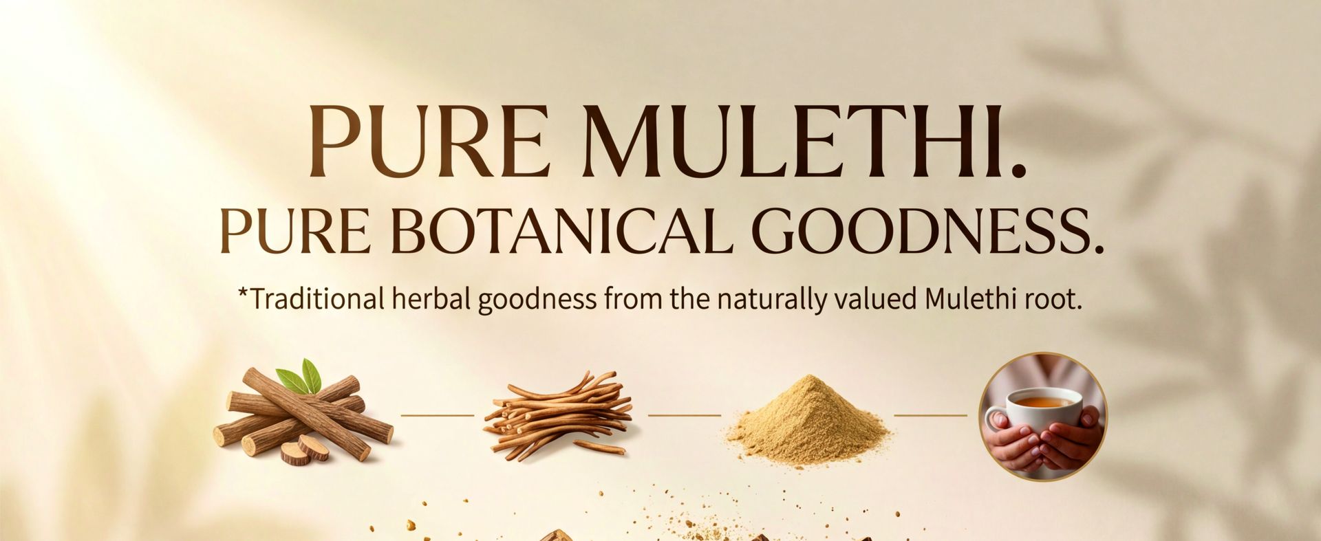 Mulethi Powder | 100% Pure Licorice Root Powder (Glycyrrhiza glabra) | Mulethi Churna/Yashtimadhu Powder | Yashtimadhu for your health, Skin and Hair Care | Atimadhuram/Athimadhura