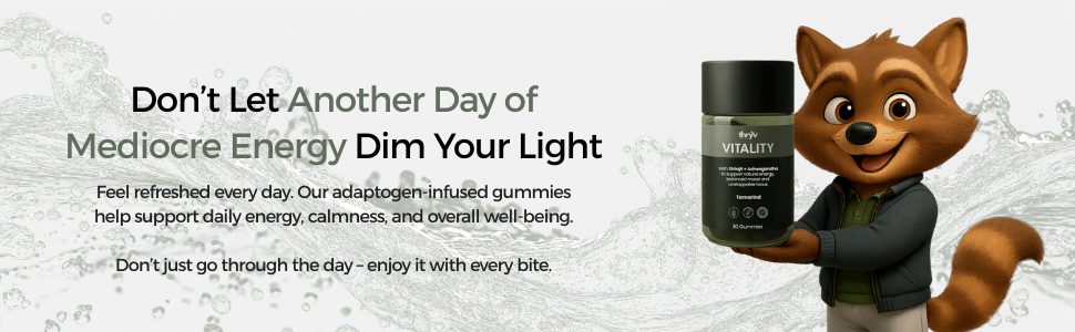 Vitality Gummies with Shilajit & Ashwagandha, 30 Gummies