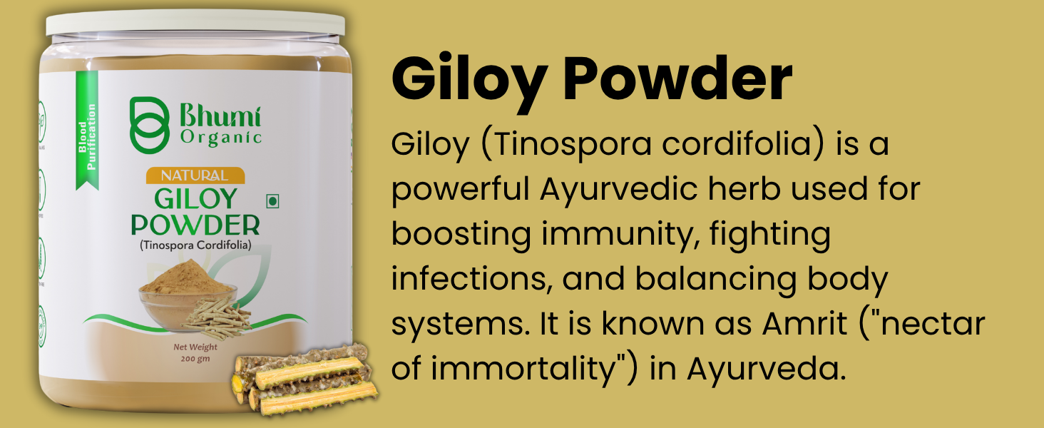 Giloy Powder (Tinospora Cordifolia) - 200g
