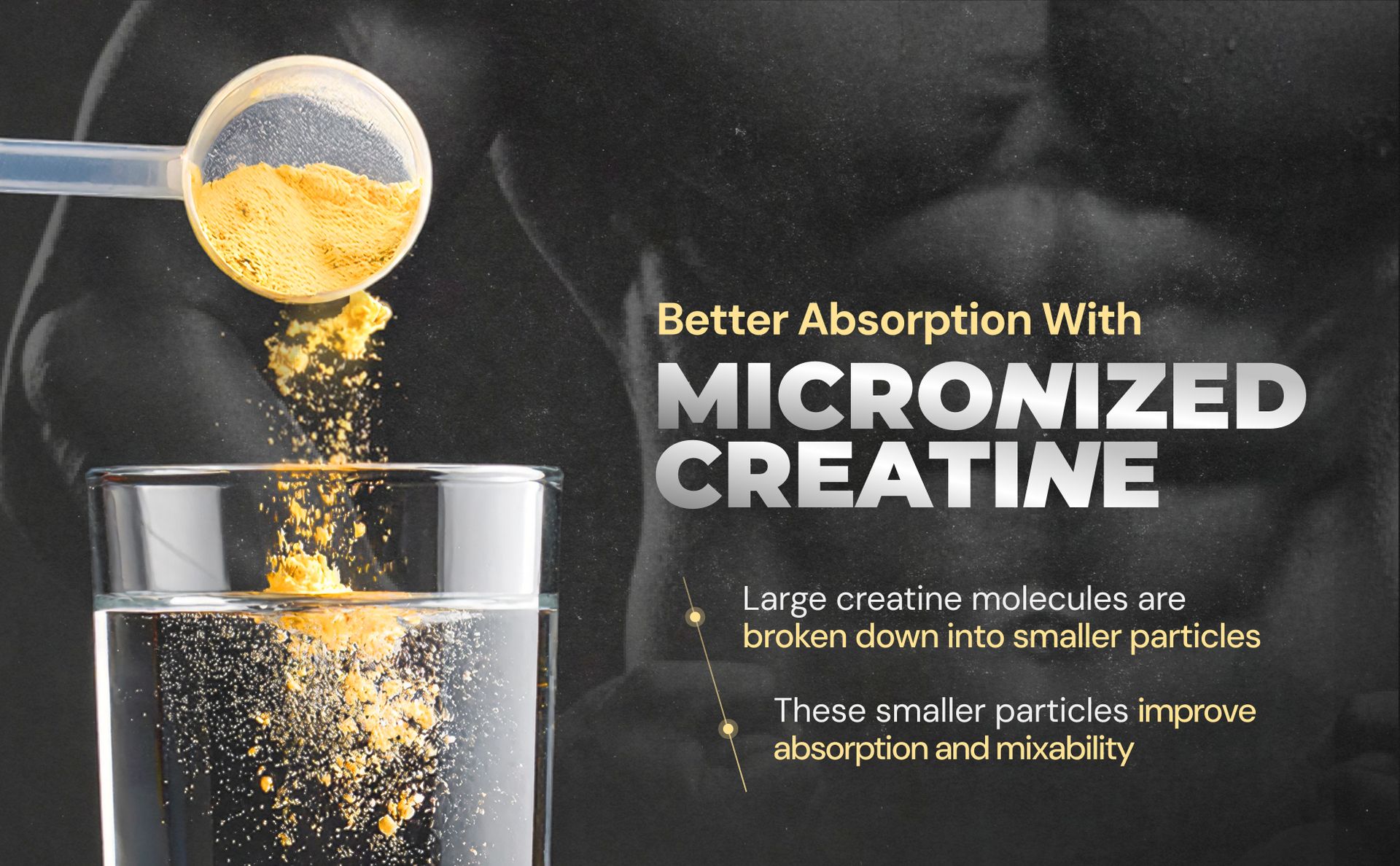 Nutrabay Gold Micronized Creatine Monohydrate 3g Creatine/Serving, NABL Lab Tested | DCD & DHT Tested | Increases Muscle Mass, Strength & Power – Pre/Post Workout Supplement – 120g, Pineapple Iced Tea