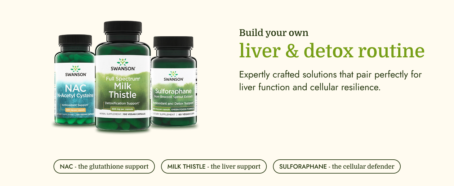 Swanson Full Spectrum Milk Thistle, 500 mg, 100 Vegan Capsules