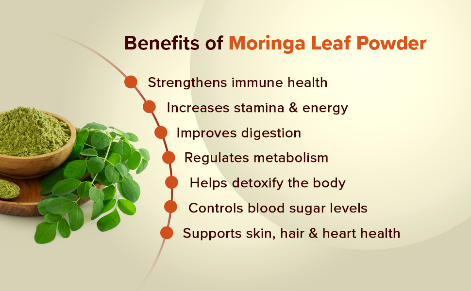 Jiva Moringa Tablets | Boosts Immunity, Energy & Digestion | 100% Organic moringa leaves powder | Supports Heart, Skin & Hair Health | Pure Ayurvedic Supplement - 60 Tablet (Pack of 2)