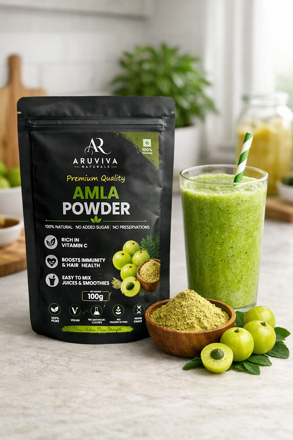 Amla Powder, 100gm