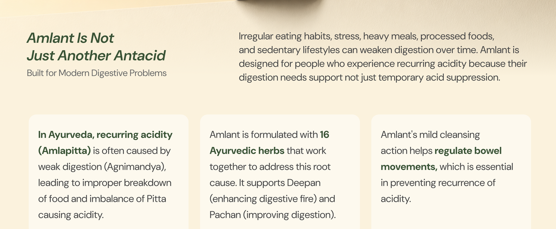 MAHARISHI AYURVEDA Amlant Acid Balance Management- Pack of 4 x 10 * 6 Tab