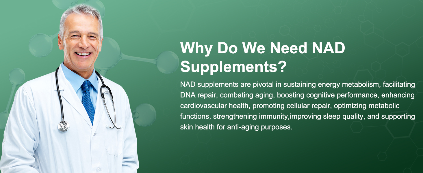 NAD Supplements,Liposomal NAD+ with Resveratrol,1400mg Per Serving,120 Capsules,Supplements for Anti-Aging,Skin Repair,Fatigue Relief,Immunity Enhancement and Antioxidant