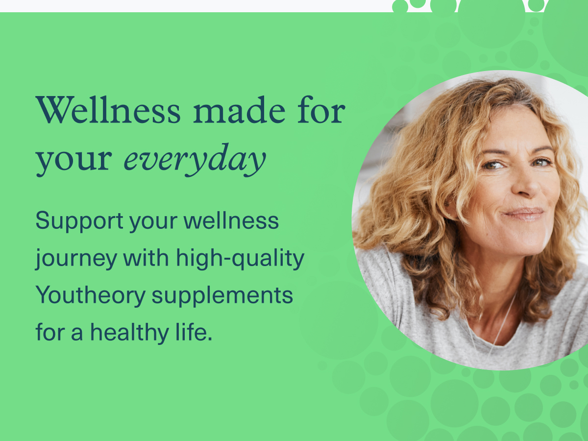 Youtheory Longevity NR, 60 Vegetarian Capsules, 30-Day Supply