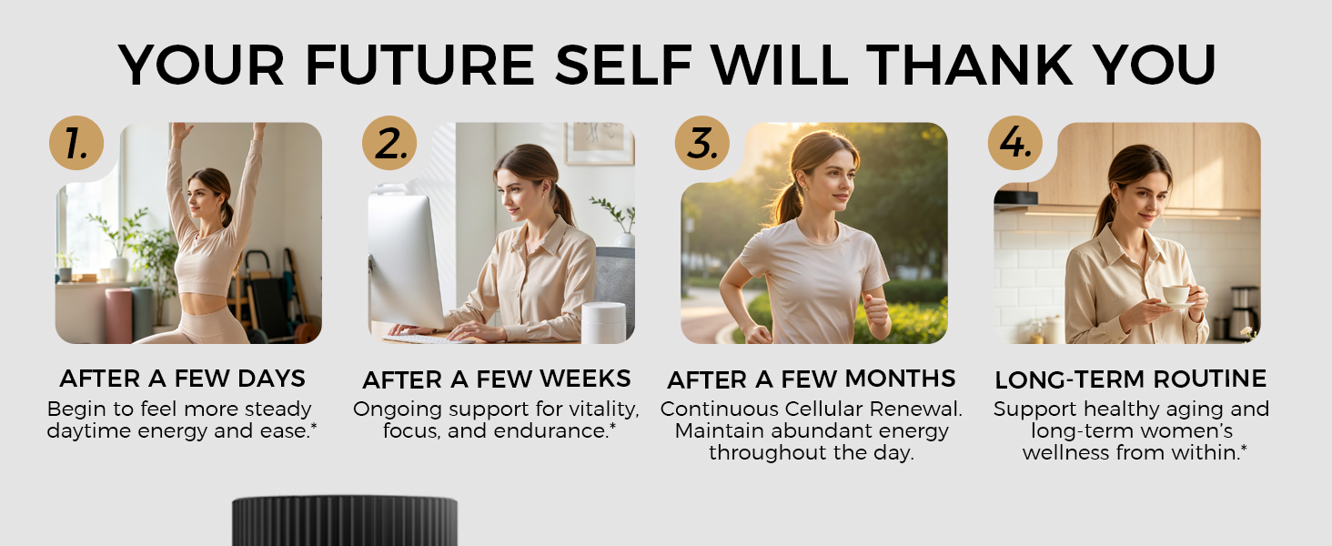 NAD Supplements for Women, NMN Alternative, 30-Day Supply