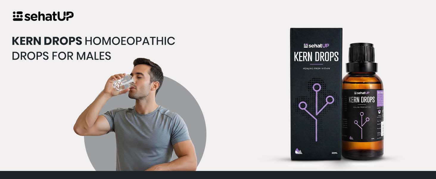 Kern Drops 30ml | Homeopathic Vitality | Male Wellness Support