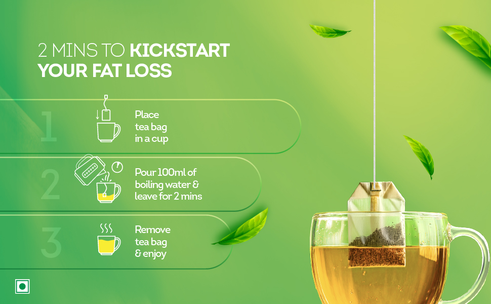 Lipton Green Tea, Clear & Light, 250gm, for Weight Loss, with Catechins to Boost Metabolism, Zero Added Sugar, All Natural Ingredients