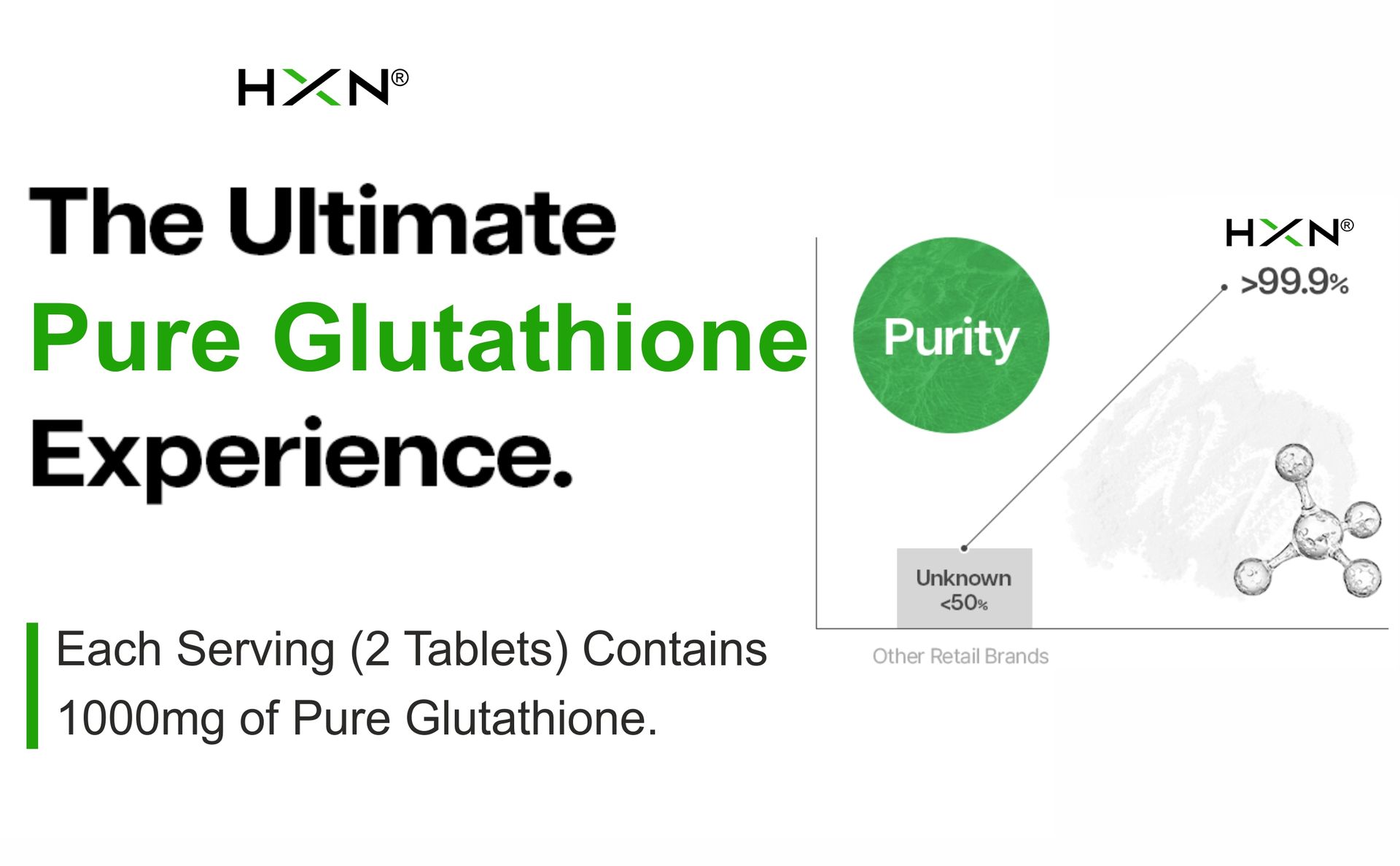HXN Glutathione Tablets For Skin Whitening-120 Tablet