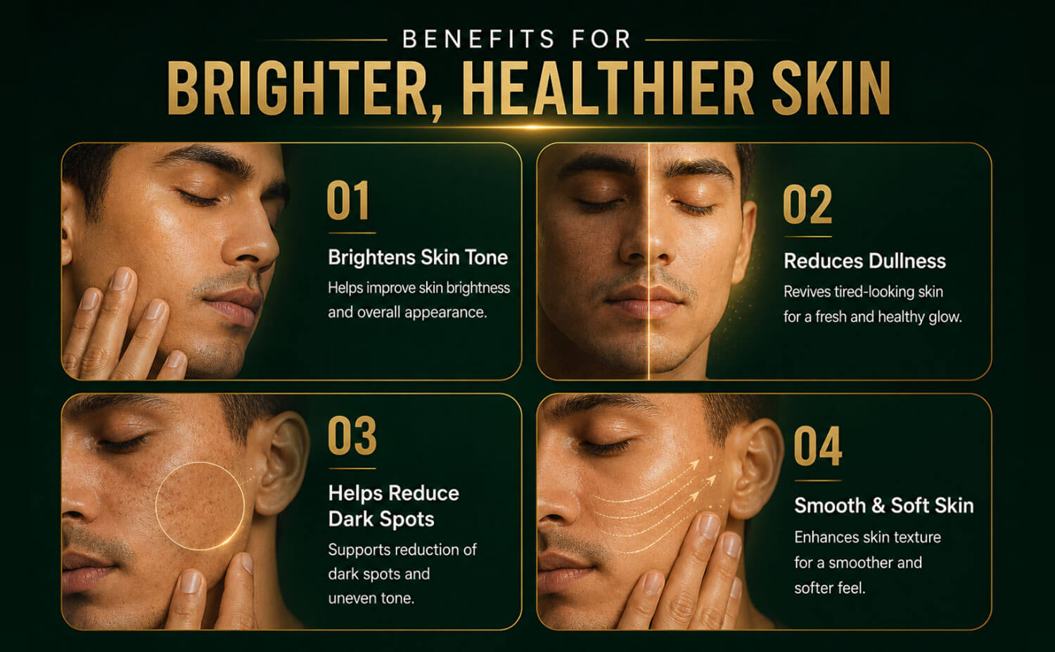 THE DUDE Ultima Skin Brightening Face Serum | Hyaluronic Acid & Vitamin C | Reduces Dark Spots & Dullness | Hydrating & Glow Boosting Serum for Even Skin Tone | 30ml
