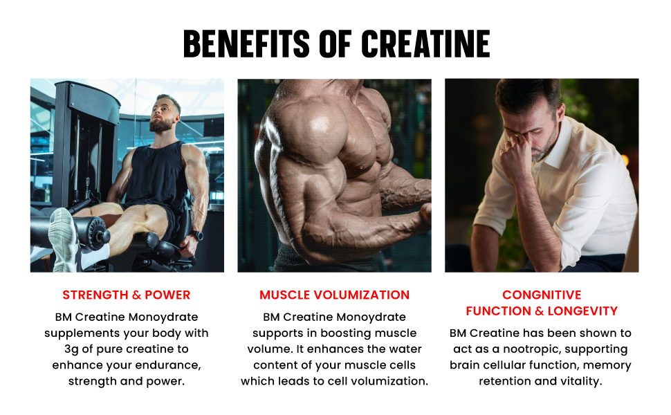 Bigmuscles Nutrition Creatine [155g, 50 Servings]|Watermelon Slush | Micronized Creatine Monohydrate To Support Lean Muscle Repair & Recovery|Increase Strength&Athletic Performance,Powder, 1 count