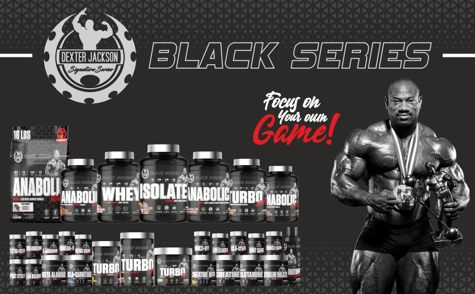 Dexter Jackson Black Series Post Cycle Performance | Advance Detox Formula| 60 Tablet