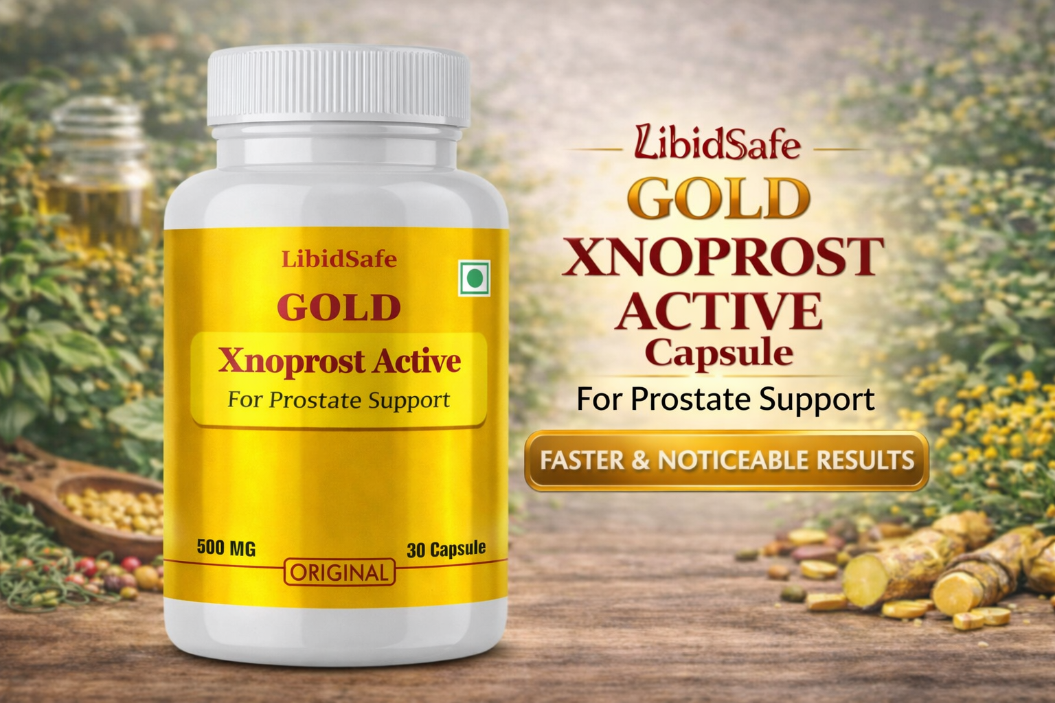 Xenoprost Active Capsule for Men โ Advanced Prostate Care Ayurvedic Supplement for Enlarged Prostate & Urinary Relief | Herbal Support for BPH, Bladder Strength & Male Energy
