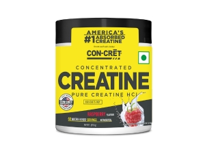 CON-CRET Concentrated Creatine | Pure Creatine HCL supports Muscle, Cognitive, Cellular Energy | USA Made & NSF Certified | 60 Micro-dosed servings | Unflavoured (45 gms)