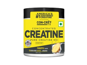 CON-CRET Concentrated Creatine | Pure Creatine HCL supports Muscle, Cognitive, Cellular Energy | USA Made & NSF Certified | 60 Micro-dosed servings | Unflavoured (45 gms)