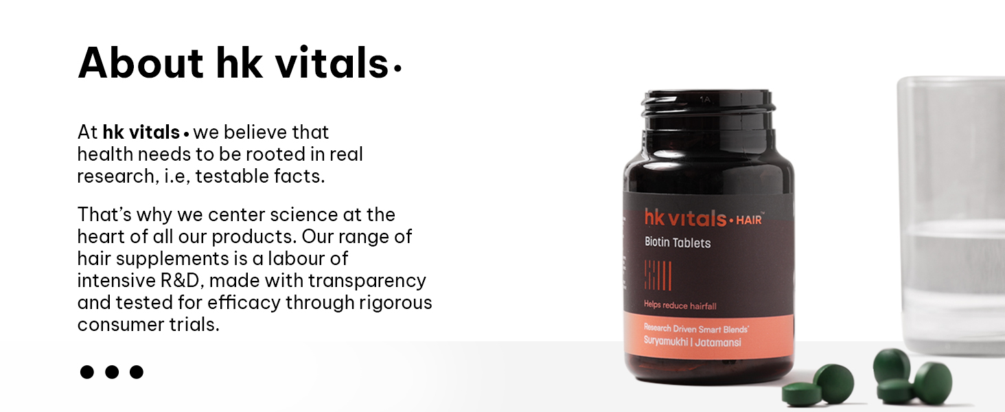 hk vitals Biotin, 2 x 90 Tablets