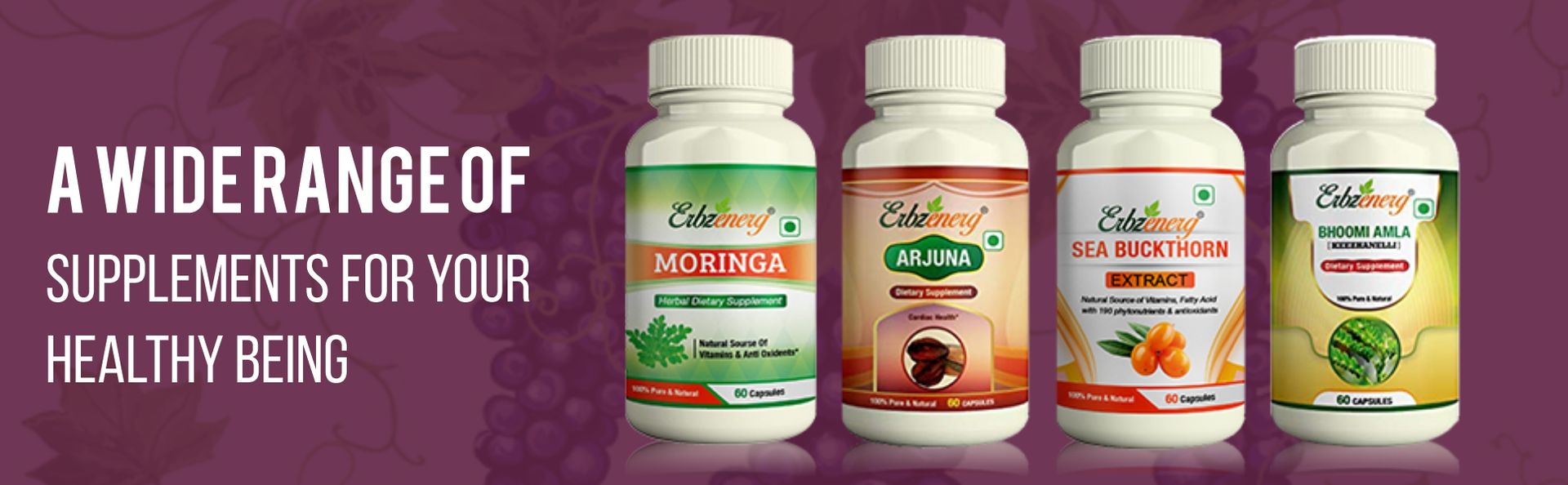 Grape seed Extract 60 Capsules- (Pack of 2)