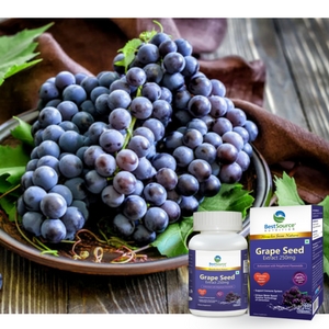 BestSource Grape Seed Extract for Skin & Antioxidant Support,60 Veg Caps
